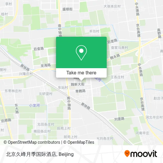 北京久峰月季国际酒店 map