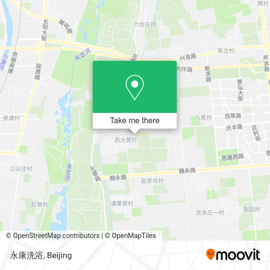 永康洗浴 map