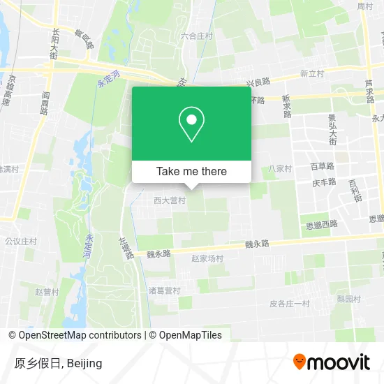 原乡假日 map