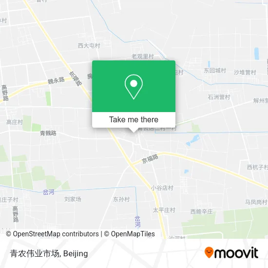 青农伟业市场 map