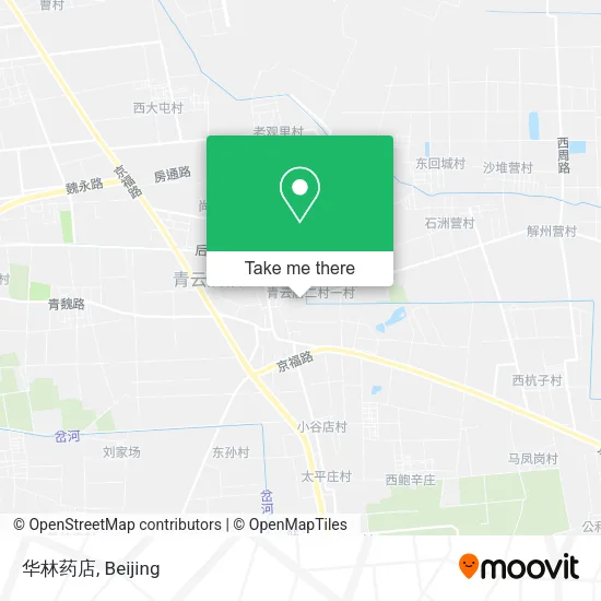 华林药店 map