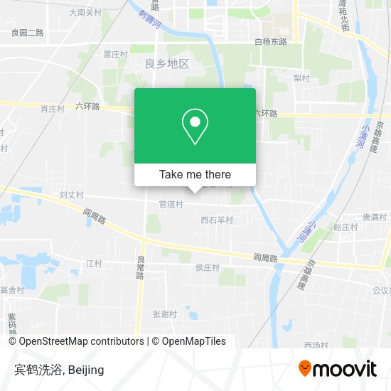 宾鹤洗浴 map