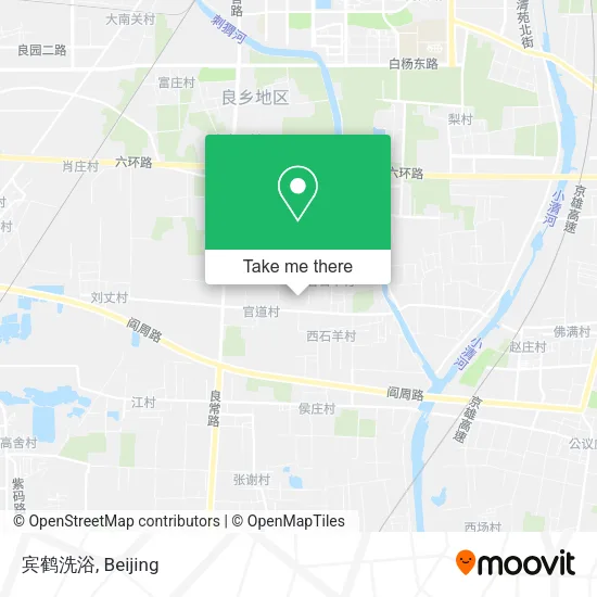 宾鹤洗浴 map
