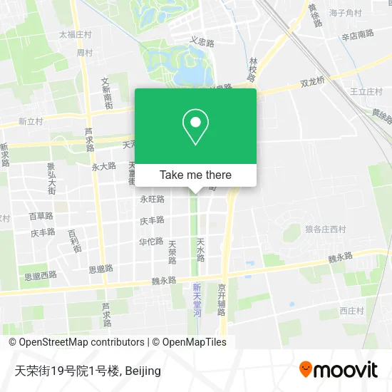 天荣街19号院1号楼 map