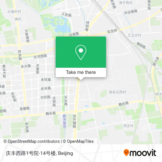 庆丰西路1号院-14号楼 map