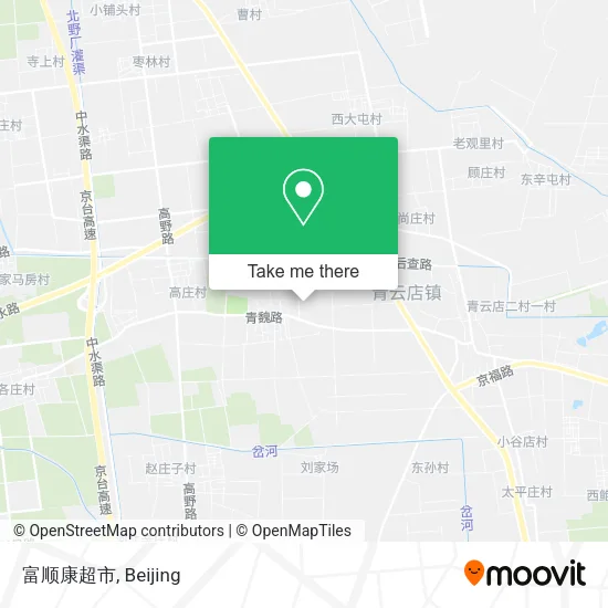 富顺康超市 map
