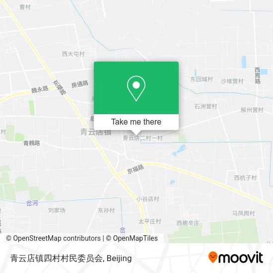 青云店镇四村村民委员会 map