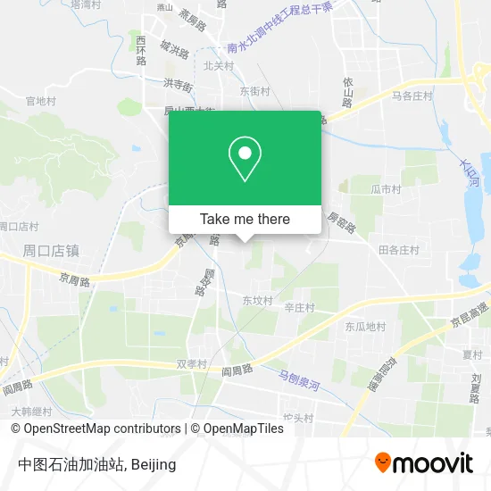中图石油加油站 map