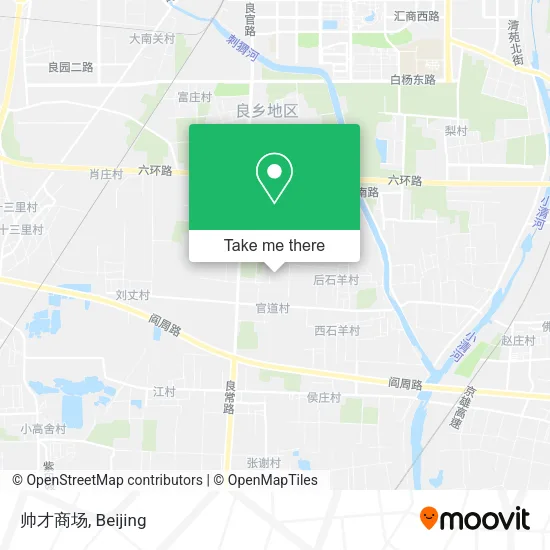 帅才商场 map