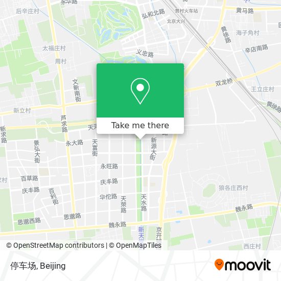 停车场 map