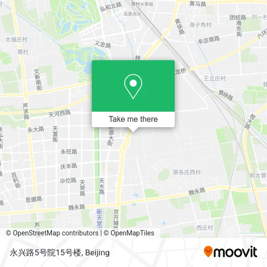 永兴路5号院15号楼 map