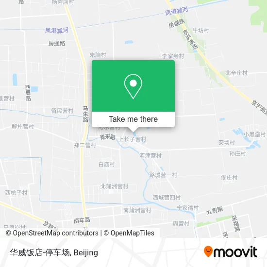 华威饭店-停车场 map