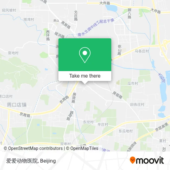 爱爱动物医院 map