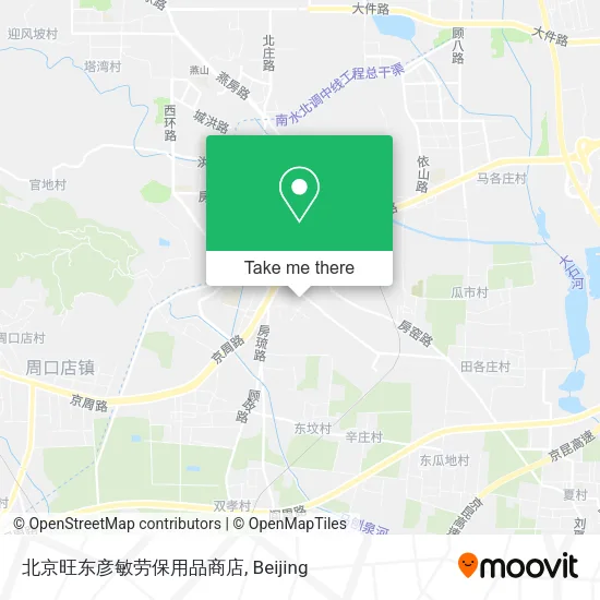 北京旺东彦敏劳保用品商店 map