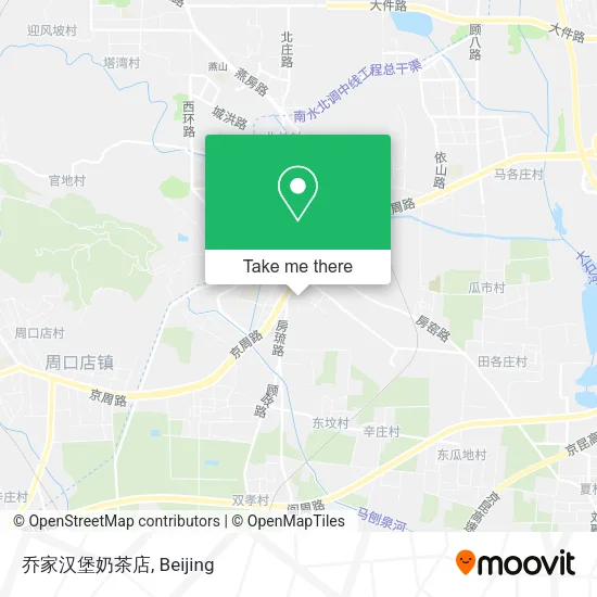 乔家汉堡奶茶店 map