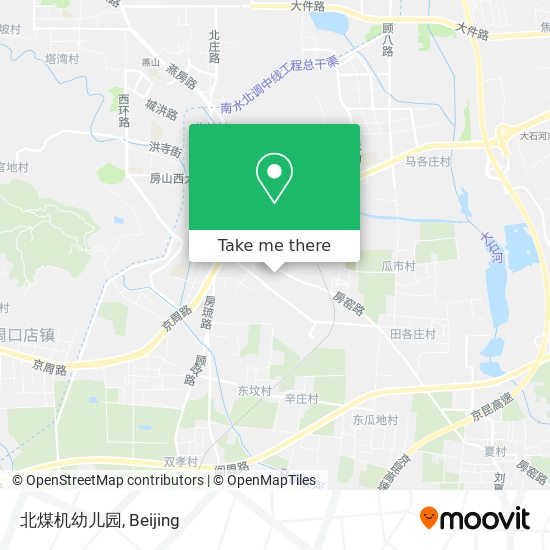 北煤机幼儿园 map