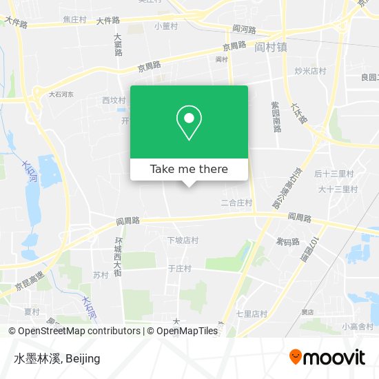 水墨林溪 map