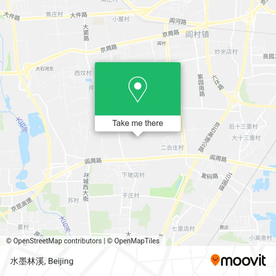 水墨林溪 map