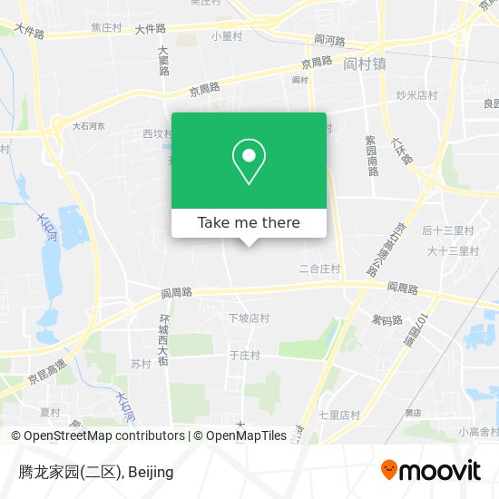 腾龙家园(二区) map