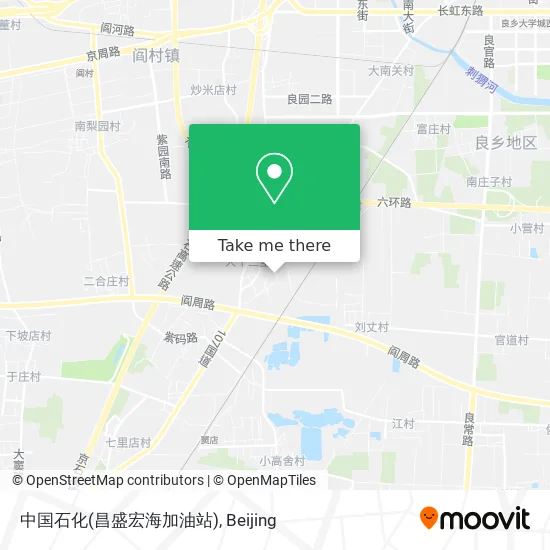 中国石化(昌盛宏海加油站) map