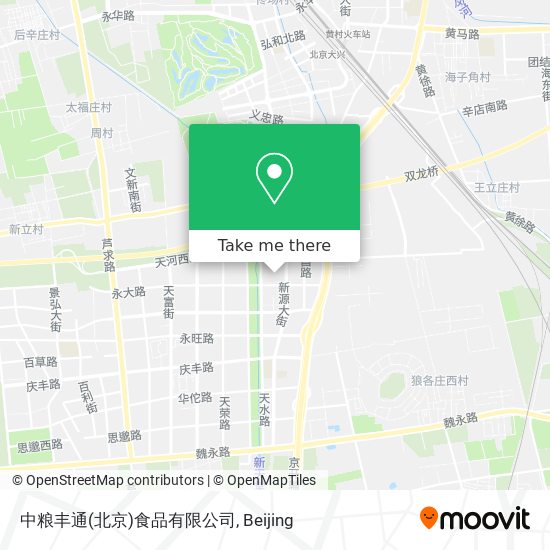 中粮丰通(北京)食品有限公司 map