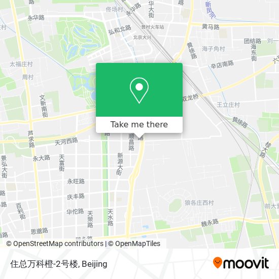 住总万科橙-2号楼 map