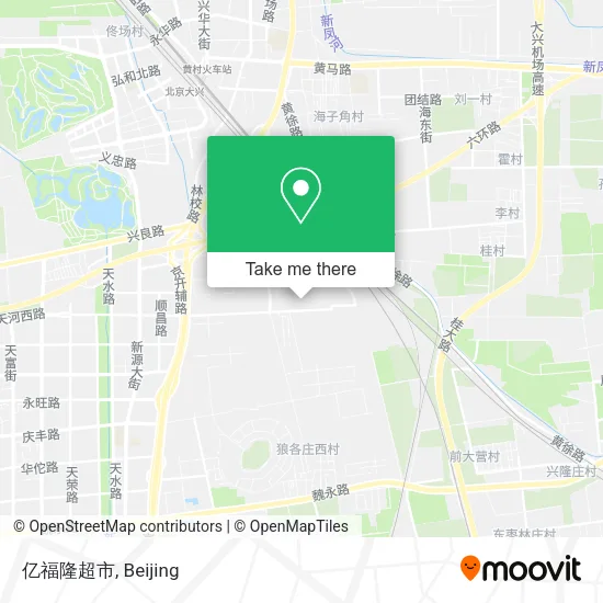 亿福隆超市 map
