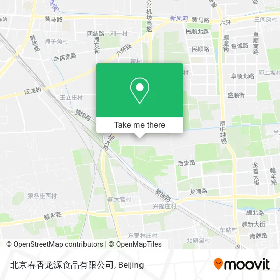 北京春香龙源食品有限公司 map