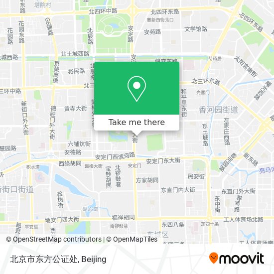 北京市东方公证处 map
