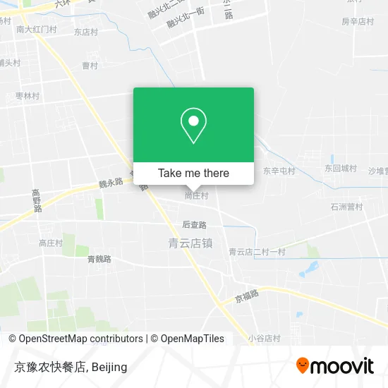 京豫农快餐店 map