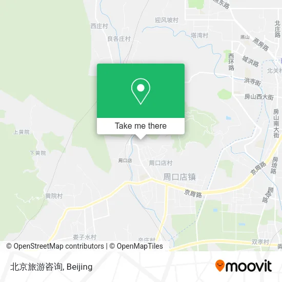 北京旅游咨询 map