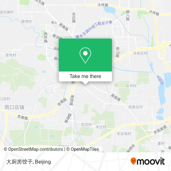 大厨房饺子 map