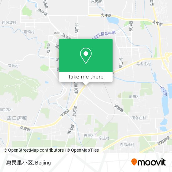 惠民里小区 map