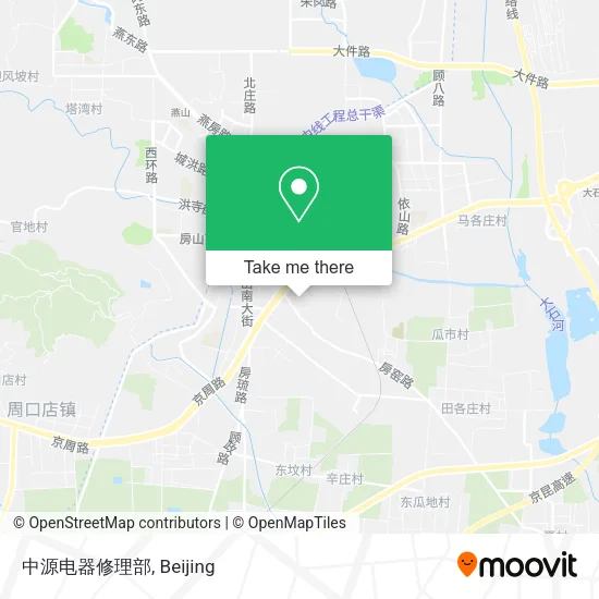 中源电器修理部 map