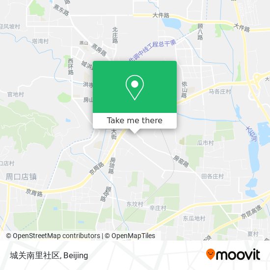城关南里社区 map