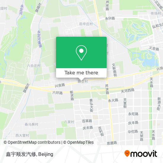 鑫宇顺发汽修 map