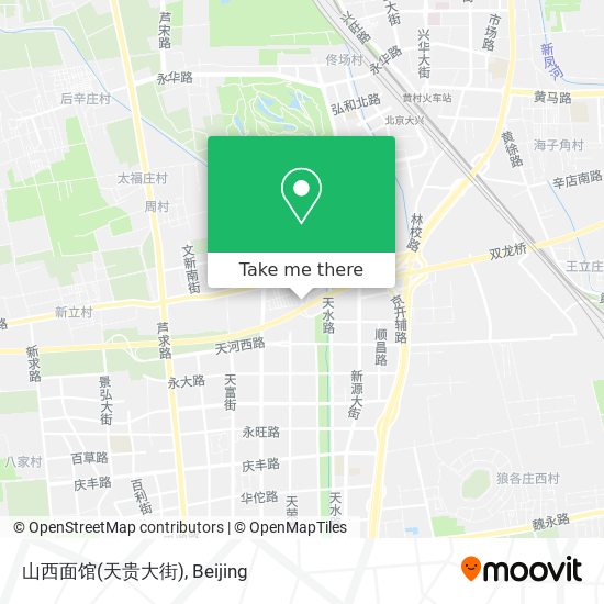 山西面馆(天贵大街) map