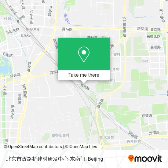 北京市政路桥建材研发中心-东南门 map