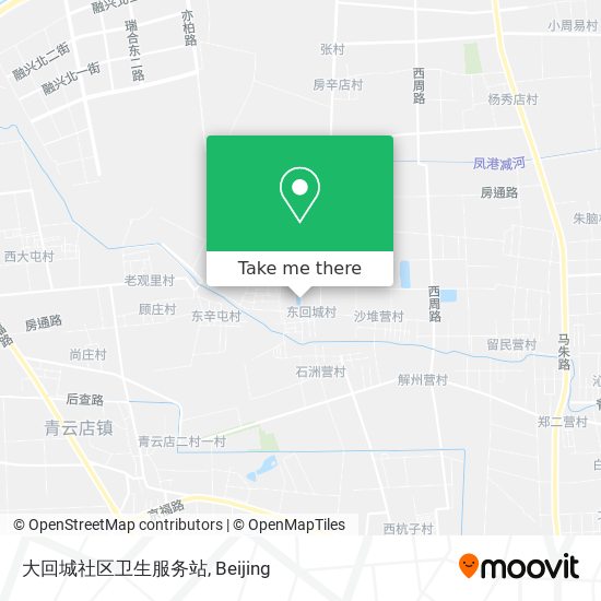 大回城社区卫生服务站 map