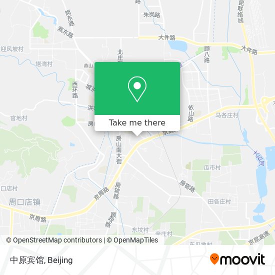 中原宾馆 map