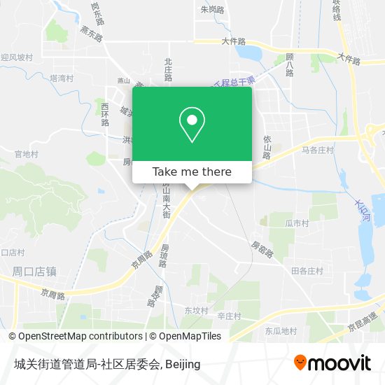 城关街道管道局-社区居委会 map
