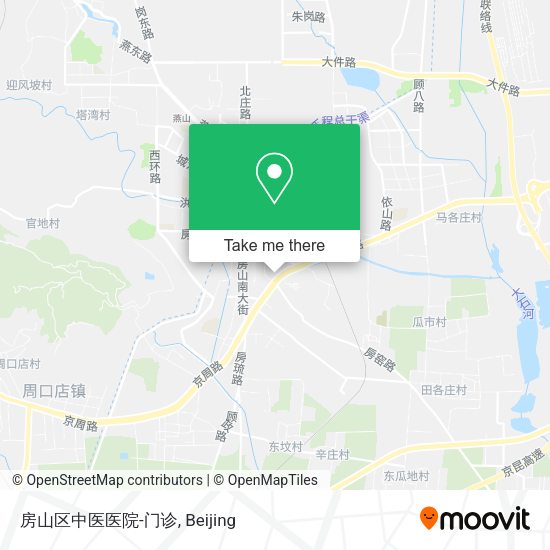 房山区中医医院-门诊 map