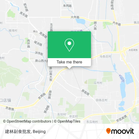 建林副食批发 map