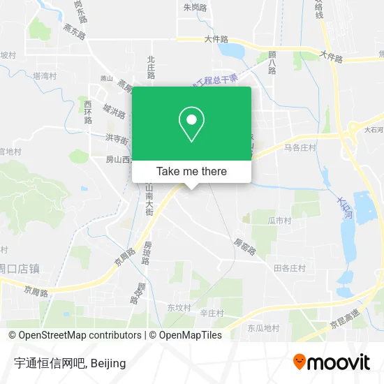 宇通恒信网吧 map
