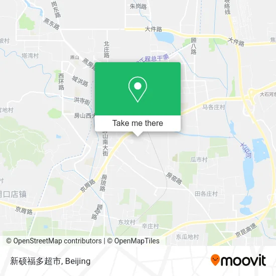 新硕福多超市 map