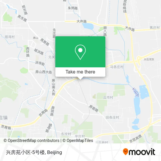 兴房苑小区-5号楼 map