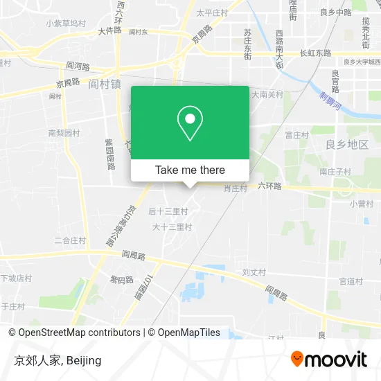 京郊人家 map