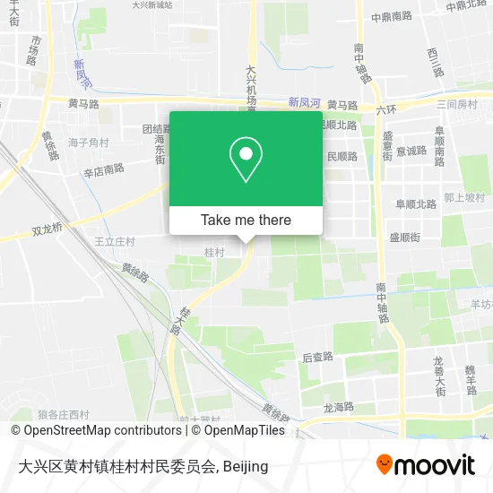大兴区黄村镇桂村村民委员会 map