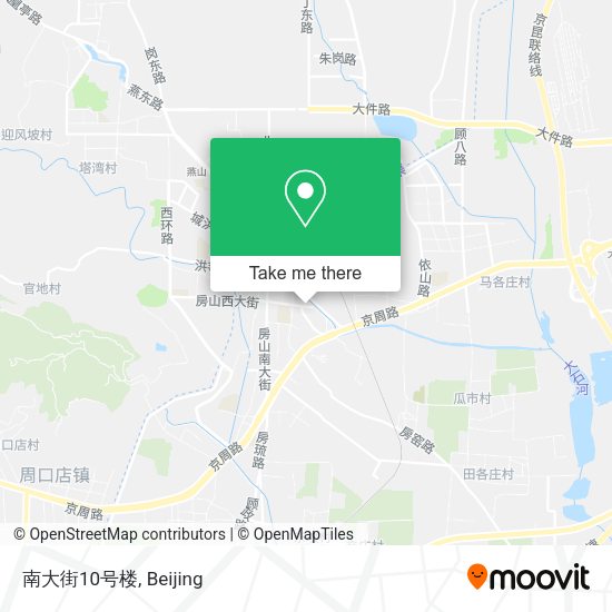 南大街10号楼 map