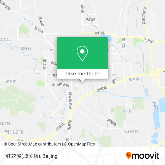 钰花溪(城关店) map